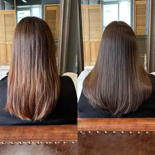 ロング 六本木縮毛矯正/髪質 改善/LOANA鈴木のヘアスタイル