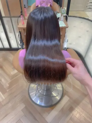 ロング 💎巻ける縮毛矯正/ 艶髪💎石渕智也のヘアスタイル