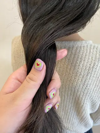 ロング ボブ/透明感カラー 🧸YUI❤️のヘアスタイル