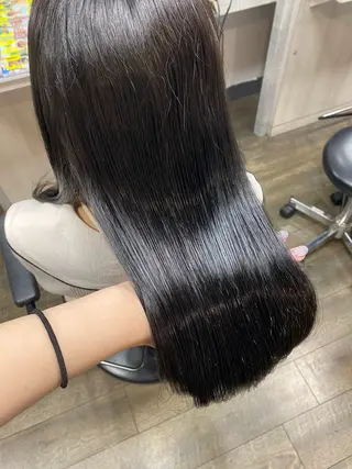 セミロング MIREI /韓国風 /大阪美容室のヘアスタイル