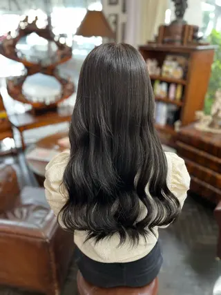 ロング デザインカラー/ ブリーチ/コーンロウのヘアスタイル