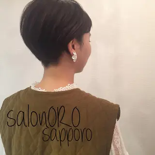 ショート カラー toiro by lien hair atelier所属・池田 真由美のヘアスタイル