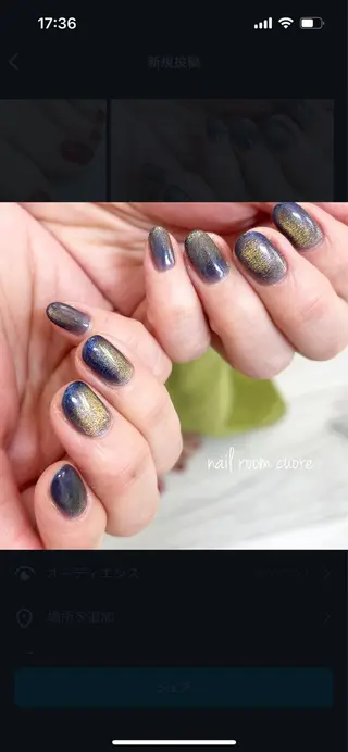 ネイル nail room  cuore所属・松尾 典子のネイルデザイン