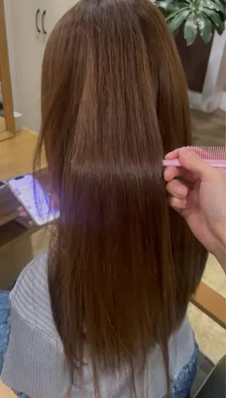 ロング 🖤Keina🖤 大人上品カラー.*˚のヘアスタイル