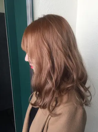 ミディアム カラー 💘透明感カラー💘 沖本 将宏のヘアスタイル