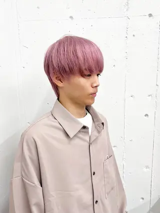メンズ MONIQA原宿所属・24時間受付🌈ブリ ーチ特化RYUTOのヘアスタイル