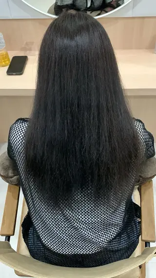 ロング カラー 田中 怜菜のヘアスタイル