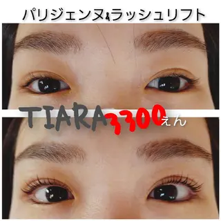 マツエク・マツパ 💡次世代LED -TIARA💡のマツエク・マツパデザイン