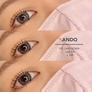 マツエク・マツパ ANDO HIKARIのヘアスタイル