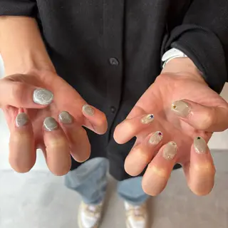 ネイル Vante梅田店所属・vante_aimi .パラジェル取扱店のネイルデザイン
