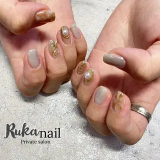 ネイル 丸川 遥のネイルデザイン