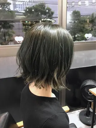 ミディアム 高橋 悠介のヘアスタイル