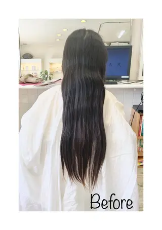 ロング キッズ ヘアー    アンド  フェイス  Lien所属・橋口 千裕のヘアスタイル