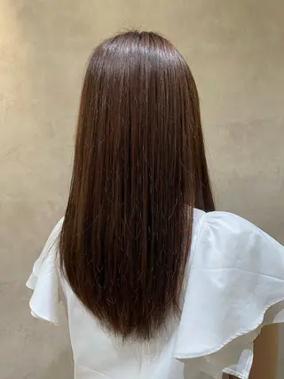 ミディアム カラー PELEshibuya所属・カットモデル様無料 💎saaya💎のヘアスタイル