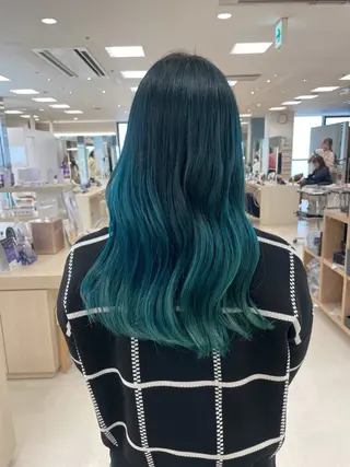 ロング カラー ヘアアレンジ 🍒KIKUCHI KANAE🍒のヘアスタイル