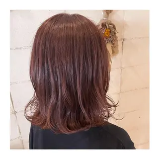 ミディアム ❁⃘ ち だ り さ ❁⃘のヘアスタイル