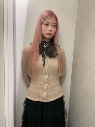 ロング カラー hair&nail ☯️アイリ☯️のネイルデザイン