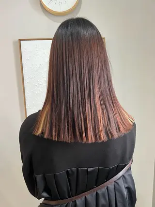 セミロング はる haruのヘアスタイル