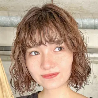 パーマ nana 似合わせカットのヘアスタイル