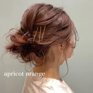 ミディアム カラー ミディアムパーマ /癖毛パーマのヘアスタイル