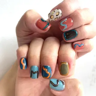 ネイル Nails VINATI所属・ササキスズナ Jr.ネイリストのネイルデザイン