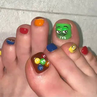 ネイル nano/きもかわ nail🐬🫧のネイルデザイン