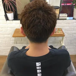 ショート メンズ 上川 美幸のヘアスタイル