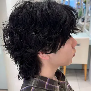 パーマ メンズ メンズ縮毛矯正 ♠️店長下平隼人のヘアスタイル
