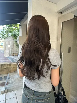 ロング カラー Manaka🟤 Musiiik　今泉のヘアスタイル