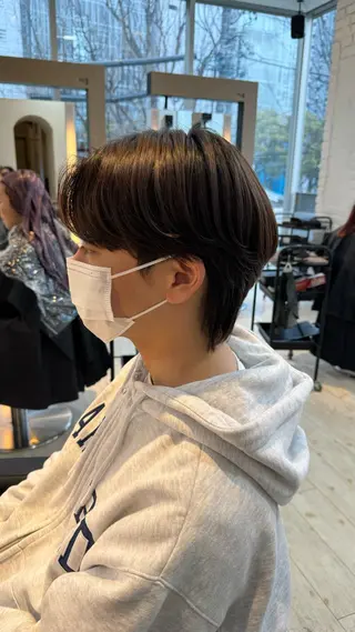 パーマ メンズ rinko/メンズ/ ブリーチカラー/栄のヘアスタイル