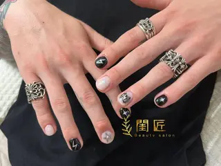 メンズ ネイル 閨匠 ビューティサロンのネイルデザイン