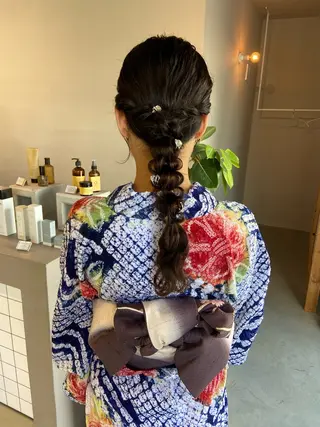 ロング ヘアアレンジ haruki所属・. nozomiのヘアスタイル