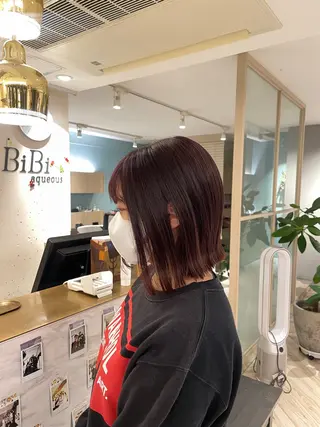 カラー 🦋チバ ミユカ🦋のヘアスタイル