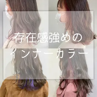 ミディアム カラー 舟橋 りんかのヘアスタイル