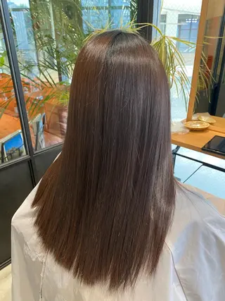 ロング 透明感カラー🌈 菊池 結衣のヘアスタイル