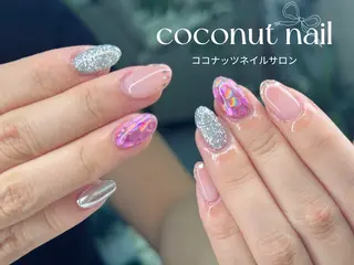 ネイル 神田 ココナッツのネイルデザイン