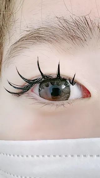 マツエク・マツパ あや🥑 チルザルトサロンのマツエク・マツパデザイン