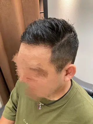 ショート メンズ 徒歩3分ビジネスマン カット👦🏻うしだのヘアスタイル