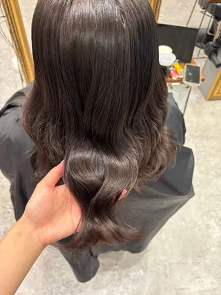 カラー 🍒暖色 girly AYANA🍒のヘアスタイル