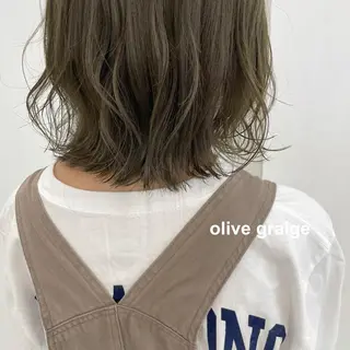 ミディアム カラー 💗🤍透明感カラー 🤍💗kanonのヘアスタイル