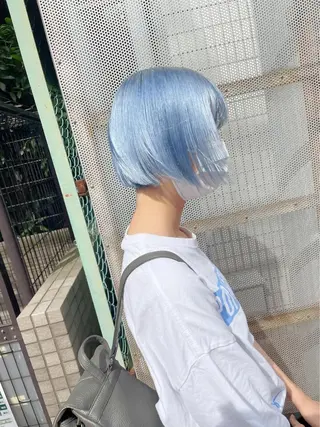 ミディアム カラー 韓国ヘア 🦋KIRA🦋のヘアスタイル