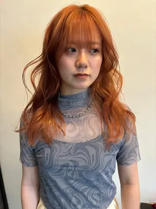 セミロング カラー ヘアアレンジ 広島/ボブ/レイヤー 🌿‬wakabaのヘアスタイル