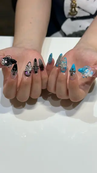 ネイル ʟᴀʙᴇʟ ᴍᴀᴍɪのネイルデザイン