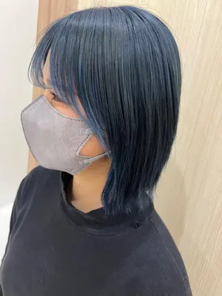 ショート カラー hair terrace M所属・村岡 芽衣のマツエク・マツパデザイン