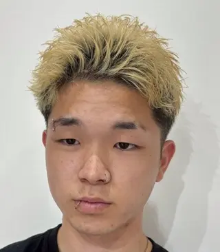 ショート カラー メンズ メンズパーマ特化💈 髙木颯太💈のヘアスタイル