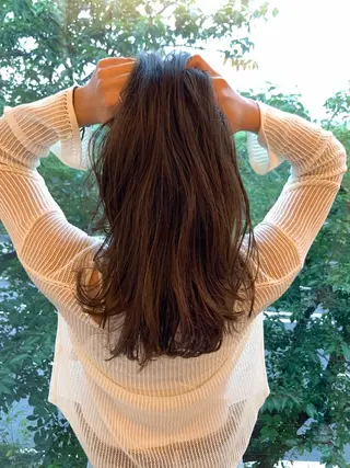 ロング 🌞アオキ サキ🕊のヘアスタイル