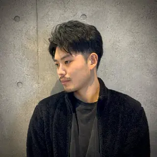 メンズ メンズカット/艶髪 ブリーチ/リョウタのヘアスタイル