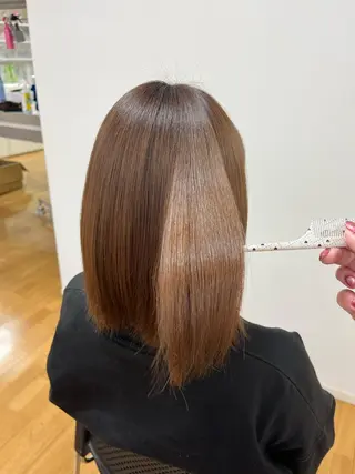 ショート カラー ヘアアレンジ ブリーチなし/ レイヤー🌿runaのヘアスタイル