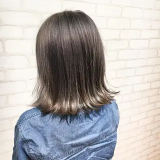ショート カラー ヘアアレンジ ✨艶髪✨透明感✨ 山内大樹のヘアスタイル