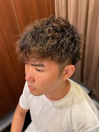 メンズ プレミアムバーバー 草野のヘアスタイル
